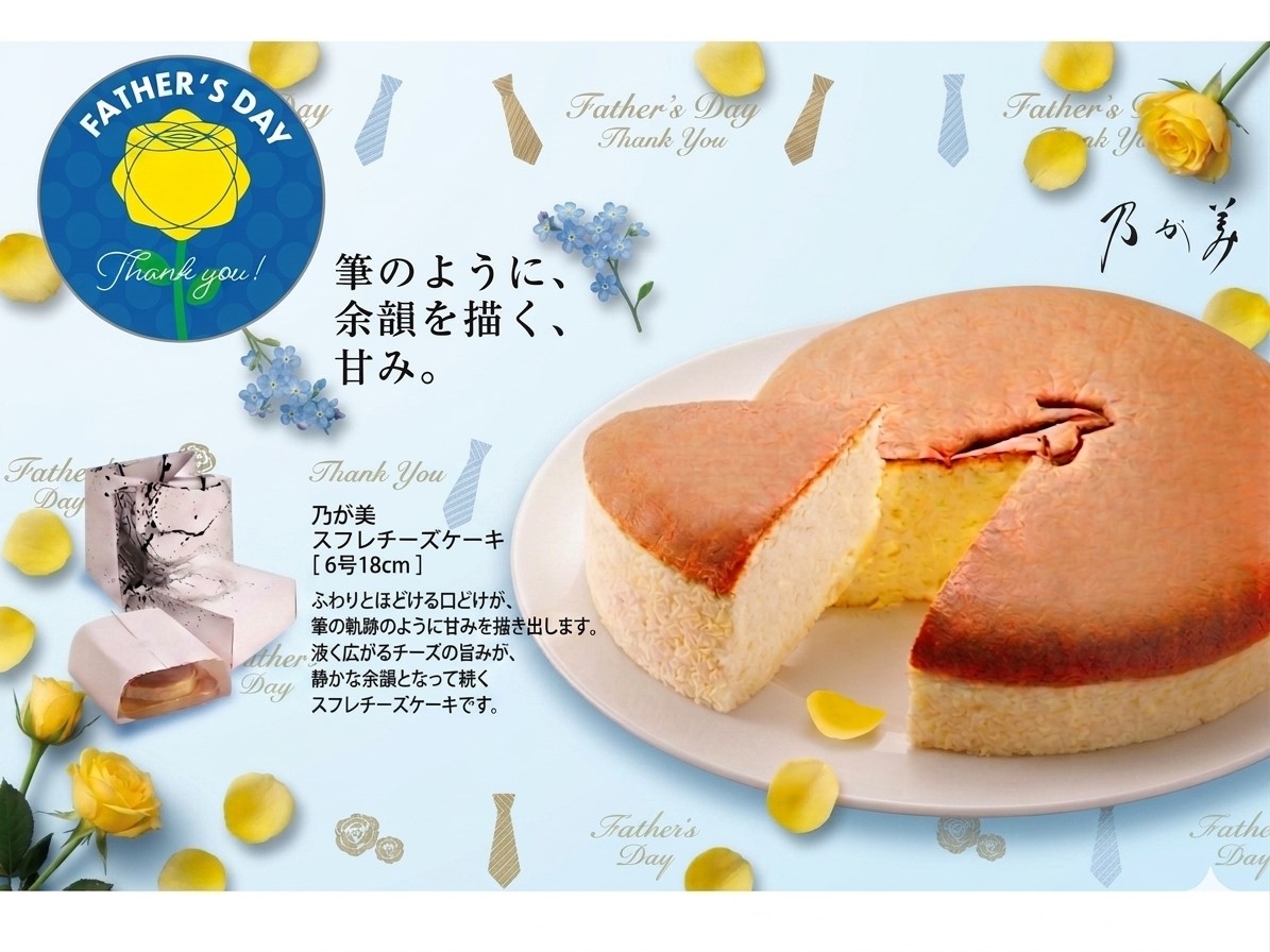 【父の日ギフト】スフレチーズケーキ【冷凍でお届け】